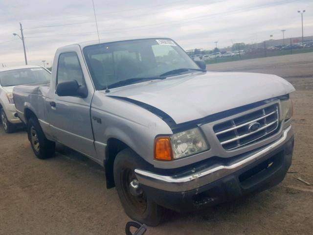 1FTYR10D92PA93595 - 2002 FORD RANGER SILVER photo 1