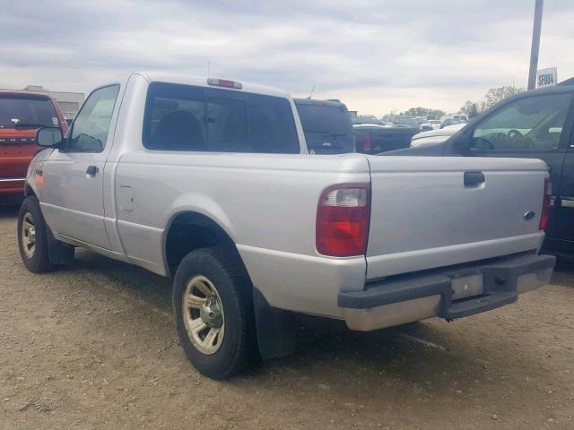 1FTYR10D92PA93595 - 2002 FORD RANGER SILVER photo 3