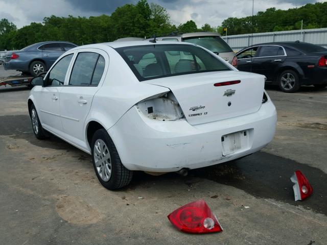 1G1AD5F50A7132556 - 2010 CHEVROLET COBALT 1LT WHITE photo 3