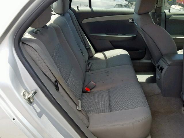 1G1ZC5EU4CF202759 - 2012 CHEVROLET MALIBU 1LT ვერცხლისფერი ფოტო 6