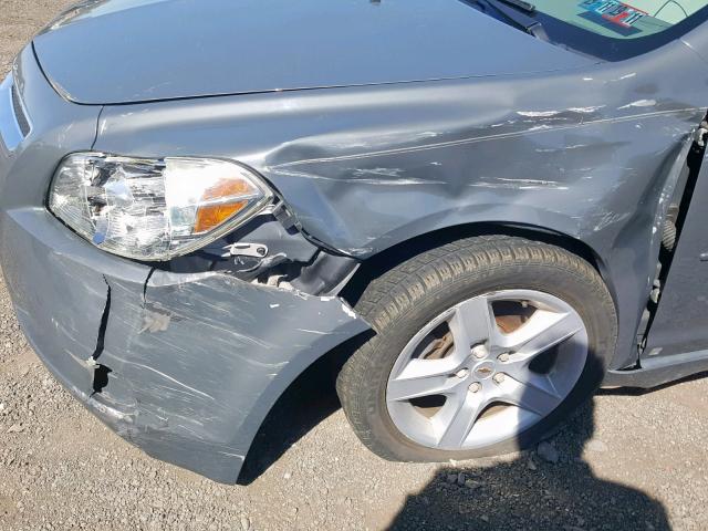 1G1ZG57B89F248507 - 2009 CHEVROLET MALIBU LS GRAY photo 9