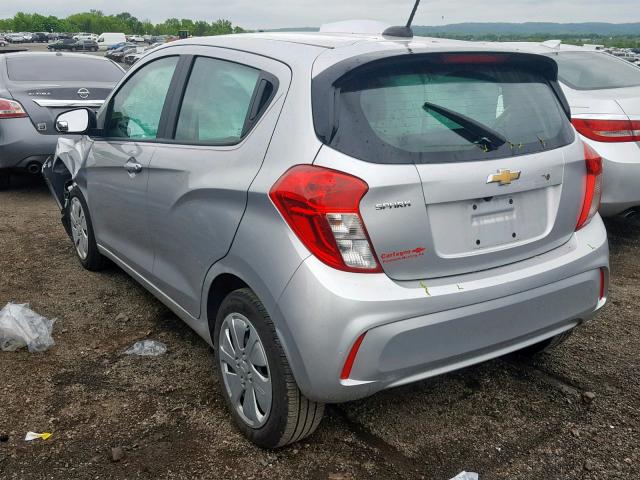 KL8CB6SA0HC829430 - 2017 CHEVROLET SPARK LS GRAY photo 3