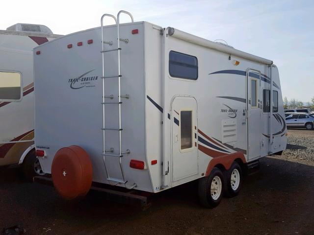 4WYT02E2582904919 - 2008 TRAIL KING TRAILER WHITE photo 4