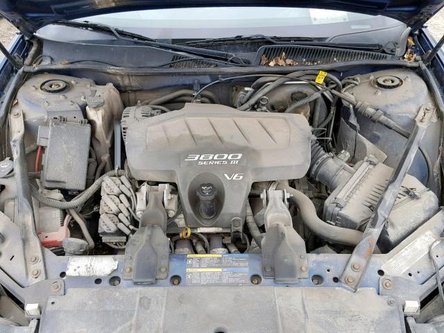 2G4WF532351269474 - 2005 BUICK ALLURE CX BLUE photo 7