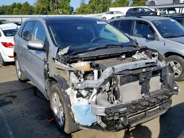 2FMPK3J82HBB89397 - 2017 FORD EDGE SEL SILVER photo 1