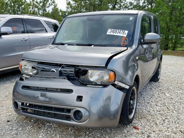 JN8AZ2KR2BT208517 - 2011 NISSAN CUBE BASE GRAY photo 2