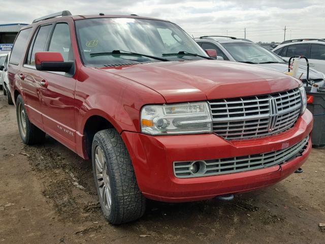 5LMFU28577LJ20714 - 2007 LINCOLN NAVIGATOR წითელი ფოტო 1