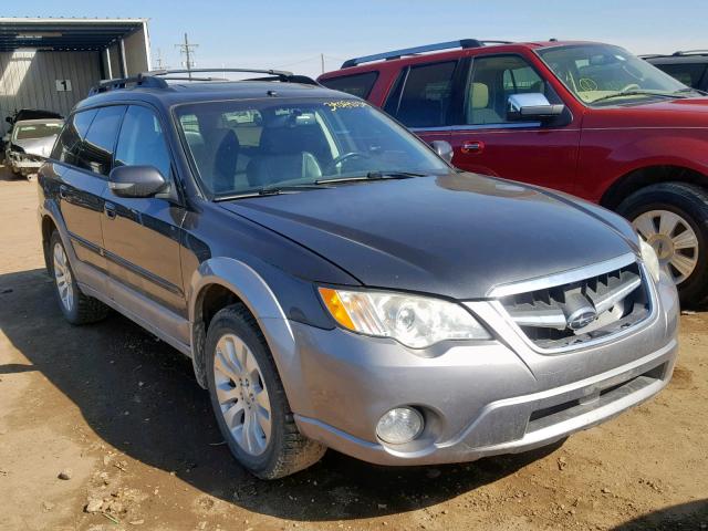 4S4BP85C394328942 - 2009 SUBARU OUTBACK 3. CHARCOAL photo 1