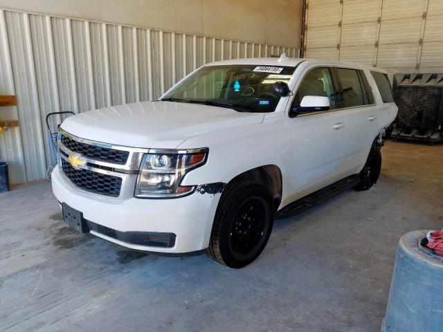 1GNSKDEC4JR215107 - 2018 CHEVROLET TAHOE POLICE  photo 2