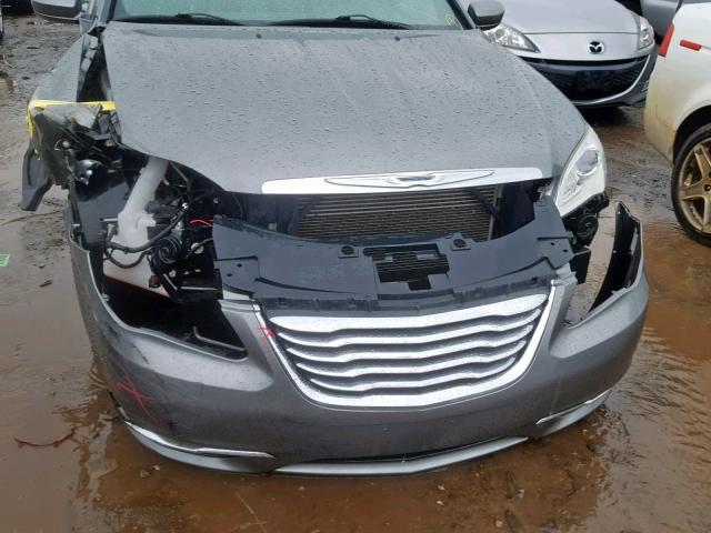 1C3CCBBBXCN164365 - 2012 CHRYSLER 200 TOURIN GRAY photo 9