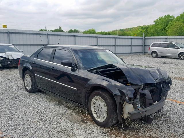 2C3KA43R37H868429 - 2007 CHRYSLER 300 BLACK photo 1