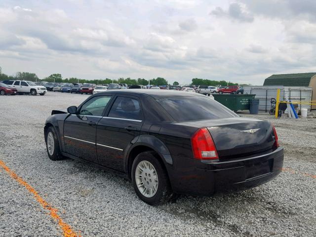 2C3KA43R37H868429 - 2007 CHRYSLER 300 BLACK photo 3