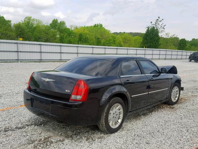 2C3KA43R37H868429 - 2007 CHRYSLER 300 BLACK photo 4