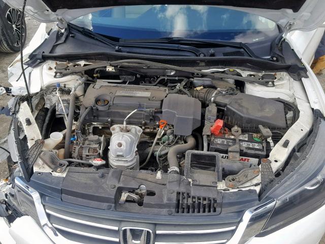 1HGCR2F86DA036546 - 2013 HONDA ACCORD EXL WHITE photo 7