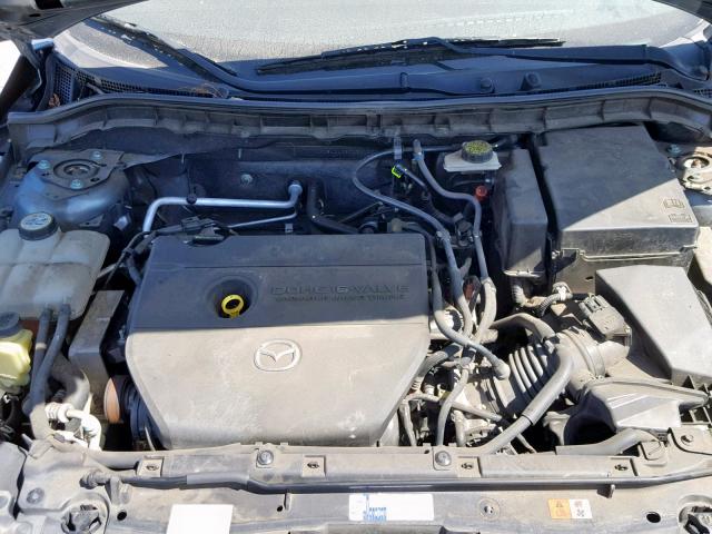 JM1BL1UG6C1541551 - 2012 MAZDA 3 I GRAY photo 7