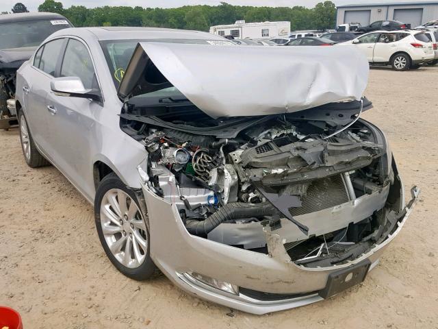 1G4GB5G39EF134043 - 2014 BUICK LACROSSE SILVER photo 1