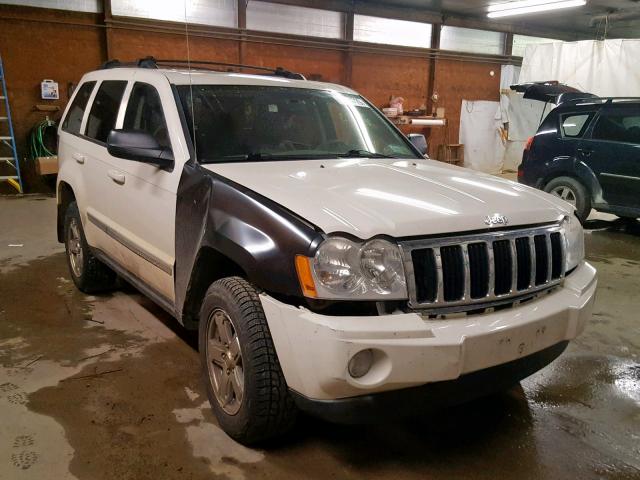 1J4HR58286C115541 - 2006 JEEP GRAND CHER WHITE photo 1