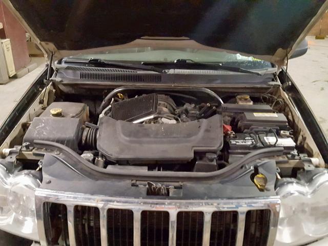 1J4HR58286C115541 - 2006 JEEP GRAND CHER WHITE photo 7