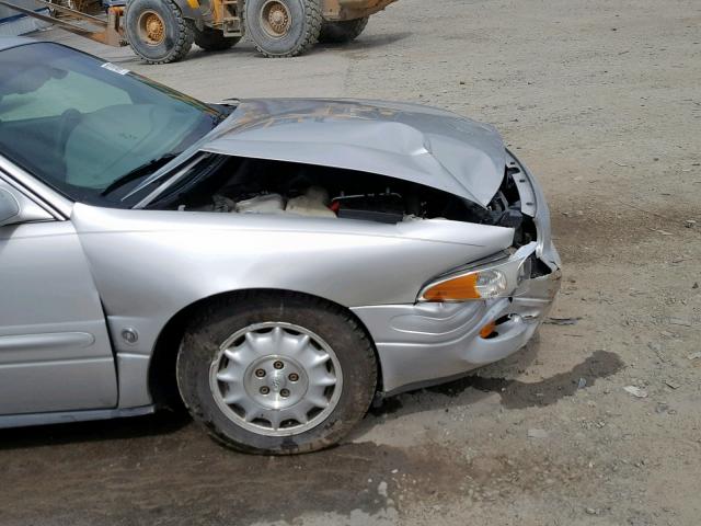 1G4HR54K02U156547 - 2002 BUICK LESABRE LI SILVER photo 9