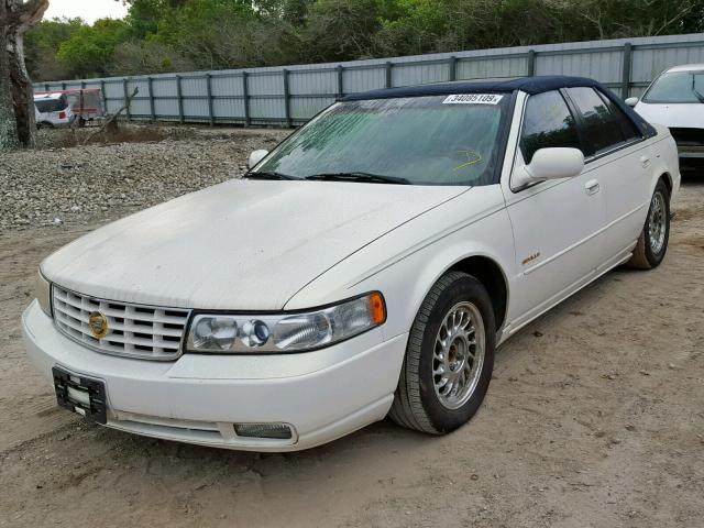 1G6KS54Y34U149021 - 2004 CADILLAC SEVILLE SL WHITE photo 2