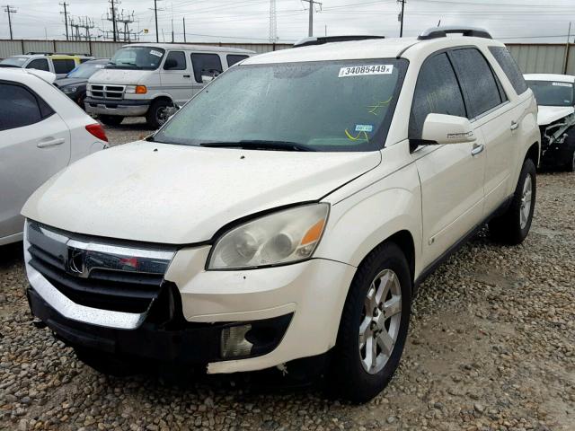 5GZER23738J268304 - 2008 SATURN OUTLOOK XR WHITE photo 2