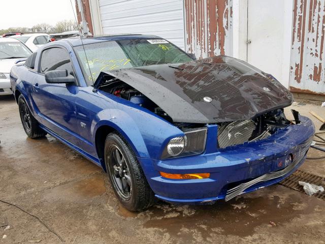 1ZVHT82H475244000 - 2007 FORD MUSTANG GT BLACK photo 1