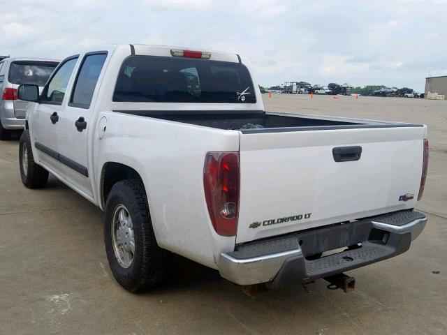 1GCCS33E188213181 - 2008 CHEVROLET COLORADO L WHITE photo 3