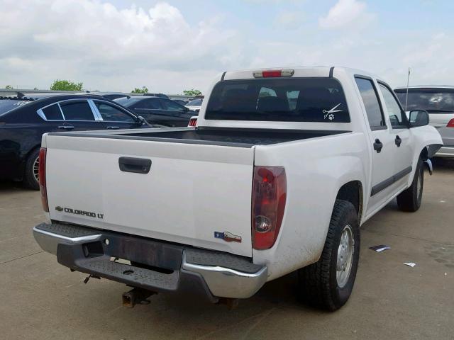 1GCCS33E188213181 - 2008 CHEVROLET COLORADO L WHITE photo 4