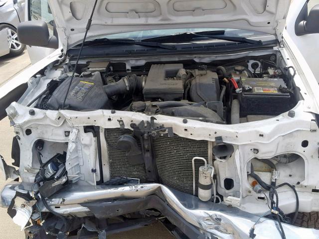 1GCCS33E188213181 - 2008 CHEVROLET COLORADO L WHITE photo 7