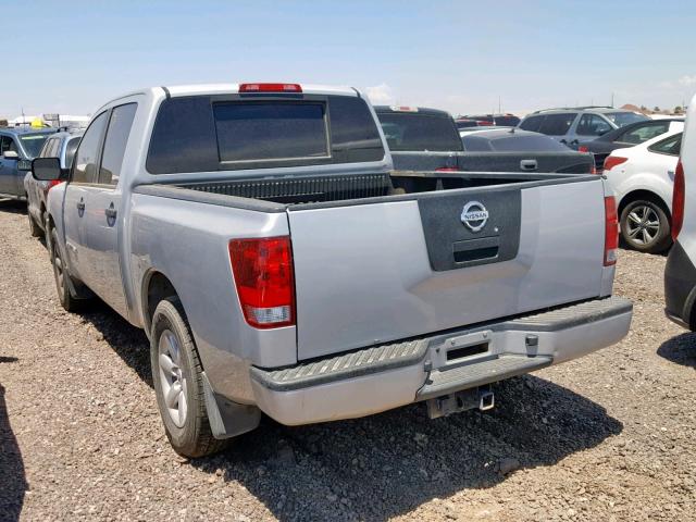 1N6BA0EK7CN303104 - 2012 NISSAN TITAN S SILVER photo 3