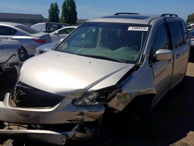 5FNRL38897B041698 - 2007 HONDA ODYSSEY TO SILVER photo 2