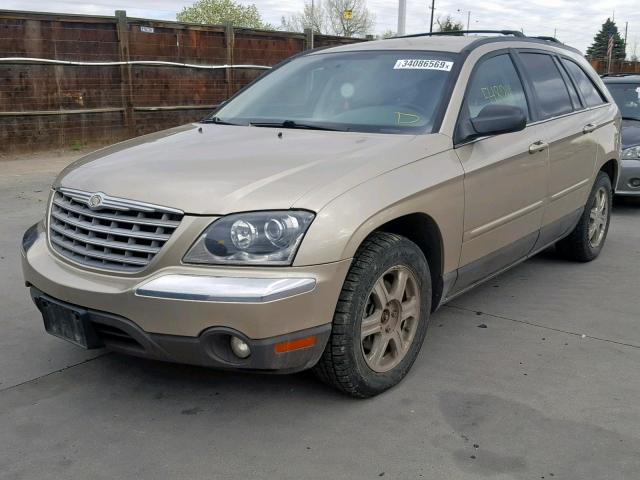 2C8GF68424R175559 - 2004 CHRYSLER PACIFICA GOLD photo 2