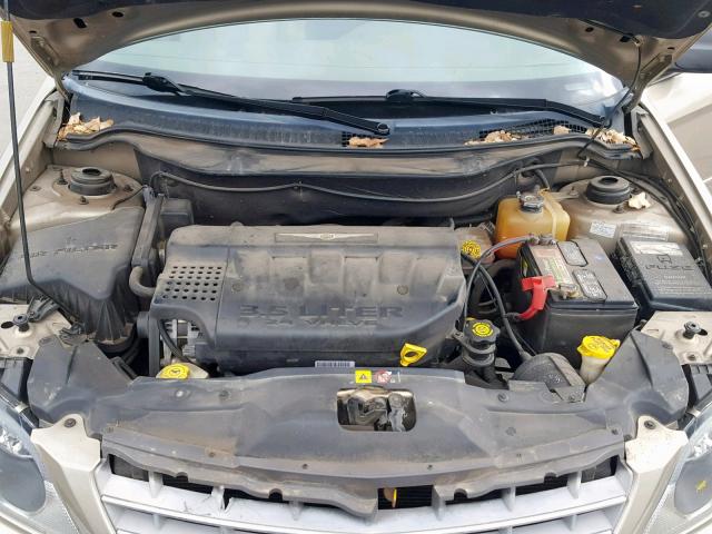 2C8GF68424R175559 - 2004 CHRYSLER PACIFICA GOLD photo 7