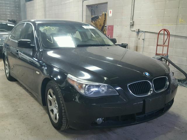 WBANA53544B852396 - 2004 BMW 525 I BLACK photo 1