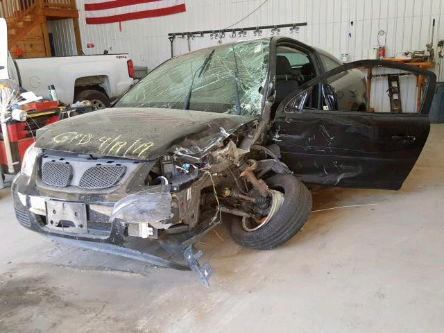 1G2AL15FX77362714 - 2007 PONTIAC G5 BLACK photo 2