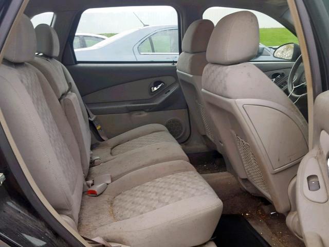 1G1ZT64835F172506 - 2005 CHEVROLET MALIBU MAX BLACK photo 6