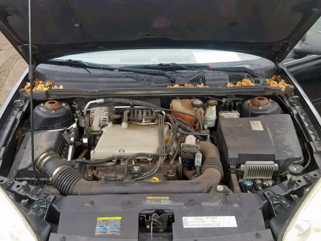 1G1ZT64835F172506 - 2005 CHEVROLET MALIBU MAX BLACK photo 7