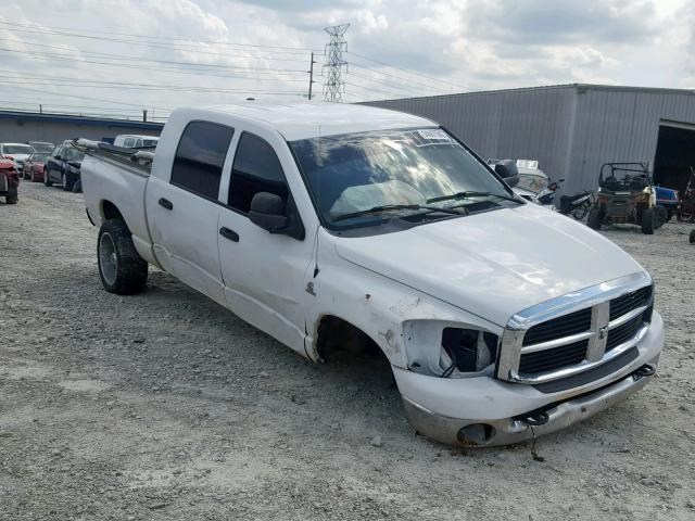 3D7KS29A18G148228 - 2008 DODGE RAM 2500 WHITE photo 1