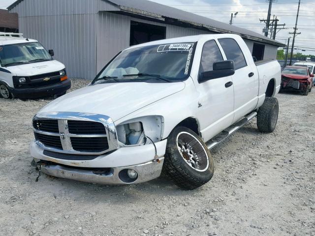 3D7KS29A18G148228 - 2008 DODGE RAM 2500 WHITE photo 2