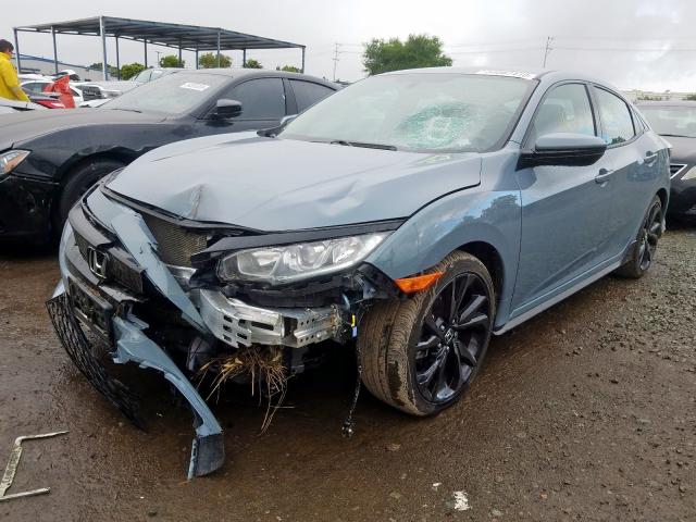 SHHFK7H43HU406256 - 2017 HONDA CIVIC SPORT  Foto 2