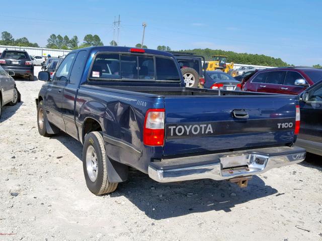 JT4TN14D1T0020392 - 1996 TOYOTA T100 XTRAC BLUE photo 3