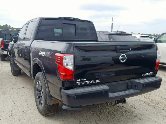 1N6AA1E52JN527468 - 2018 NISSAN TITAN SV BLACK photo 3