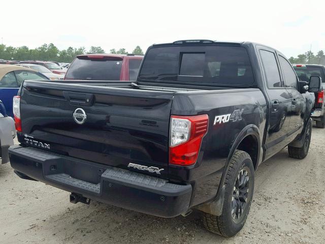 1N6AA1E52JN527468 - 2018 NISSAN TITAN SV BLACK photo 4