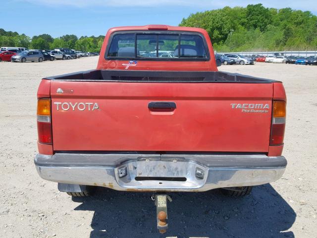 4TANM92N8XZ467093 - 1999 TOYOTA TACOMA PRE RED photo 6