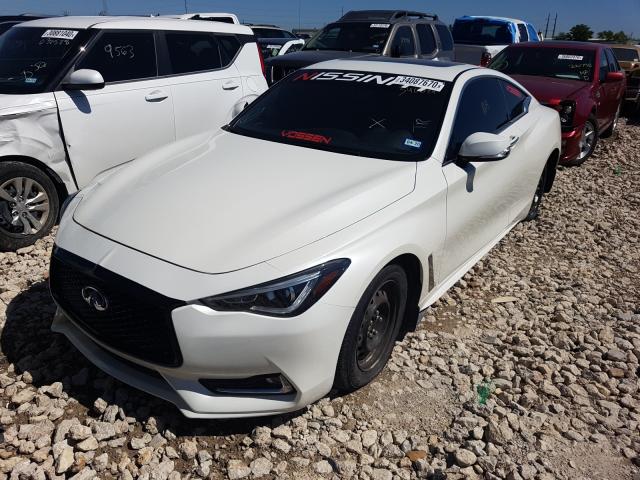 JN1EV7EK2JM340029 - 2018 INFINITI Q60 LUXE 300  photo 2