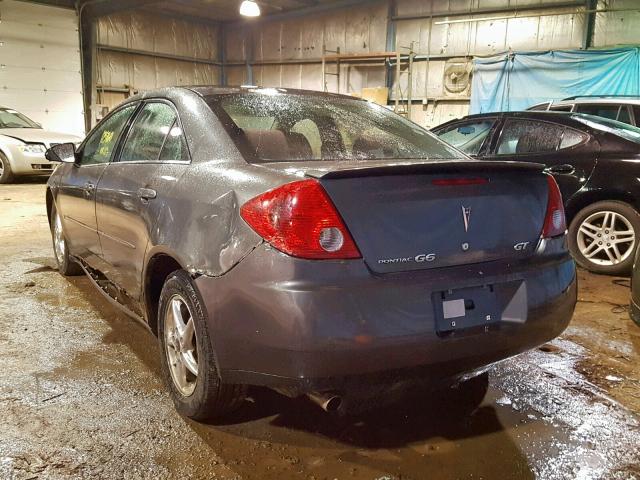 1G2ZH558364133627 - 2006 PONTIAC G6 GT CHARCOAL photo 3