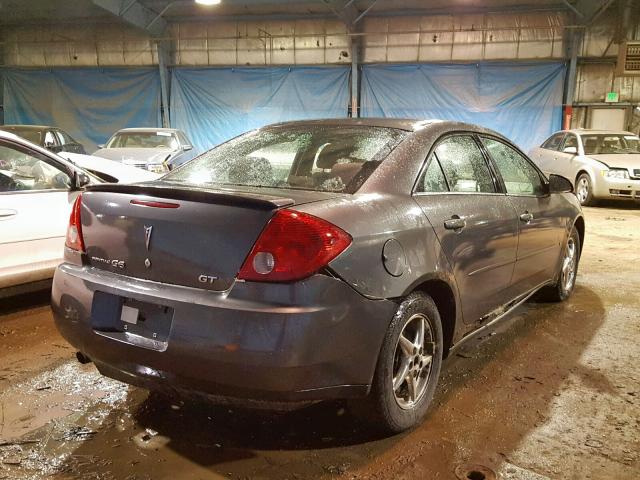 1G2ZH558364133627 - 2006 PONTIAC G6 GT CHARCOAL photo 4