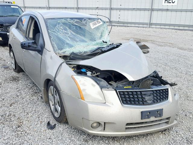 3N1AB61E19L632410 - 2009 NISSAN SENTRA 2.0 BEIGE photo 1