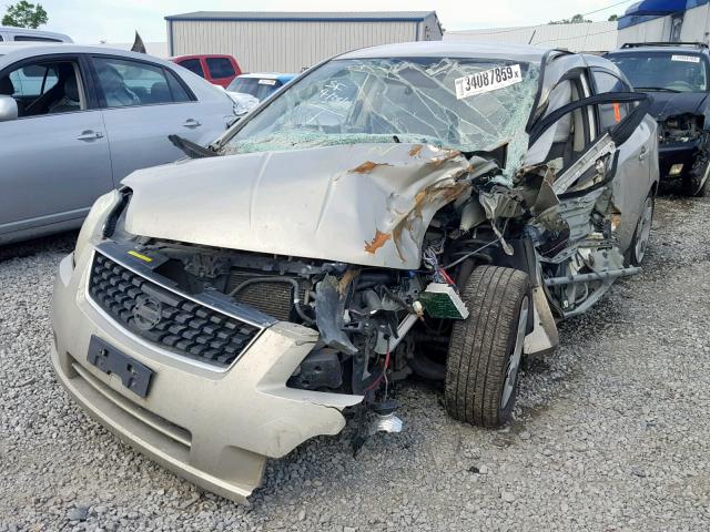 3N1AB61E19L632410 - 2009 NISSAN SENTRA 2.0 BEIGE photo 2