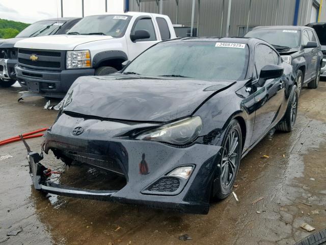 JF1ZNAA17D2721891 - 2013 TOYOTA SCION FR-S BLACK photo 2
